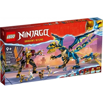 LEGO® NINJAGO® 71796 Živelný drak proti robotovi císařovny