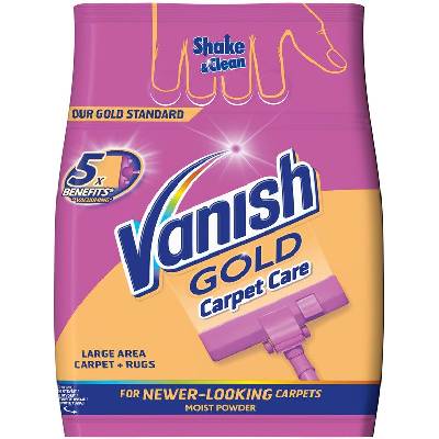 VANISH Gold Shake and Clean prášok na čistenie kobercov 650 g