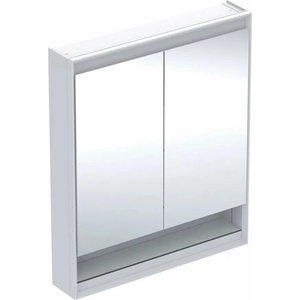 Geberit Огледален шкаф Geberit One ComfortLight с ниша 75 см бял (505.832.00.2)