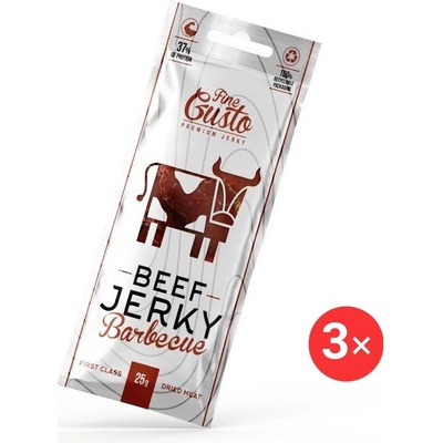 Fine Gusto hovädzie BBQ 3 x 25 g