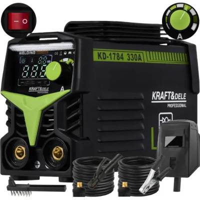 Kraft & Dele Инверторен заваръчен апарат KraftDele KD1784/ 330A (KD1784)