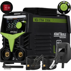 Kraft & Dele Инверторен заваръчен апарат KraftDele KD1784/ 330A (KD1784) Заваръчен апарат