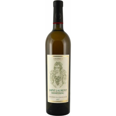 Johann W Třebívlice Saint Laurent Kramitzberg České zemské víno 2017 13,5% 0,75 l (holá láhev)