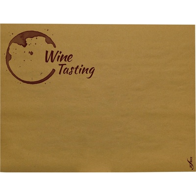 Infibra Jednorázové papírové prostírání Natur Wine Tasting 30x40cm 500 ks