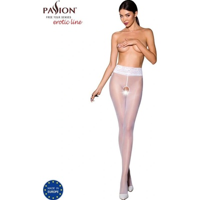 Passion - Tiopen 008 Stocking White 3/4 30 Den