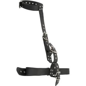 Vegan Fetish Restraint Set Black