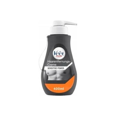 Veet Pánský depilační krém na tělo pro citlivou pokožku 400 ml