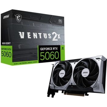 MSI GeForce RTX 5060 VENTUS 2X OC 8GB GDDR7 128bit (G5060-8V2C)