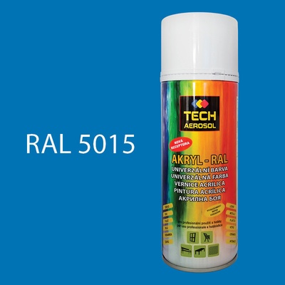 TECH Farba v spreji akrylová RAL 5015 400 ml
