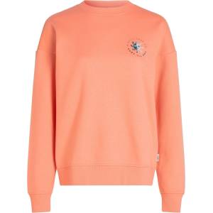 O'Neill Дамски пуловер O'Neill Women's Summer Musthave Crew Jumper - Funky Peach - размер XL (117-3698-0115)
