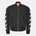 OFF WHITE Яке OFF WHITE Men's - Ribbed Athletic Bomber Jacket - Black/White