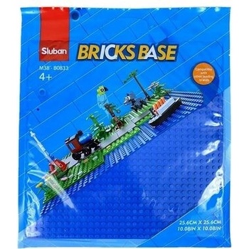 Sluban B0833E Základová doska 32x32 modrá