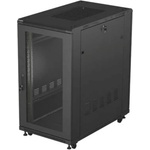 Lanberg Сървърен шкаф Lanberg 19" 22U 600x1000 свободностоящ с перфорирана врата черен (FF01-6022-23B)