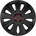 Versaco Тасове за джанти 13'' Versaco Carbon Aviator - RR Black
