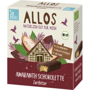 Allos Био амарант Schokoletten Zartbitter - 140 г