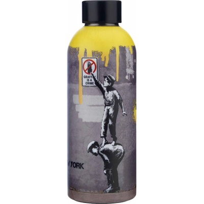 You Bottles dual Banksy termolahev na pití Graffiti is a Crime 500 ml