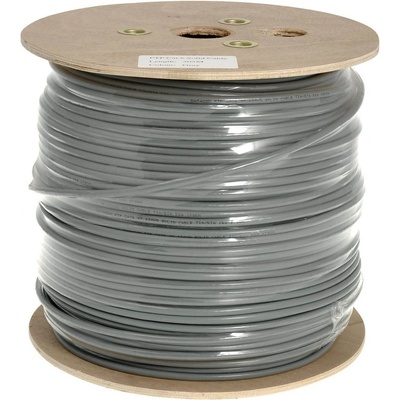 Datacom 1207 FTP drát CAT6 PVC, 500m, šedý