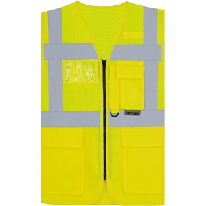 Korntex HI-VIS KXEXQ ATHENS / Многофункционална жилетка с висока видимост - HV жълта S (76XEXQzv801)