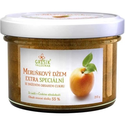 Grešík džem Marhuľový extra Špeciálny 215 g