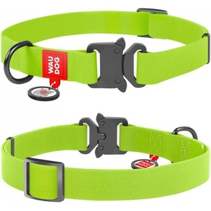 COLLAR Водоустойчив нашийник wau dog - зелен 31-49 см / 25 мм