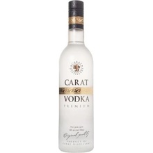 CARAT VODKA PREMIUM 40% 0,7 l (čistá fľaša)