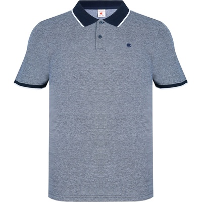 SoulCal Мъжка блуза с яка SoulCal Pique Polo Shirt Mens - Navy/White