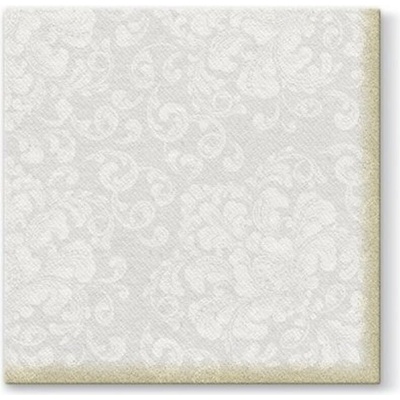 PAW Airlaid AAN005900 Rococo White servítka 40x40cm