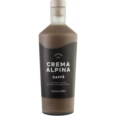 Marzadro Crema Alpina Káva 17% 0,7 l (čistá fľaša)