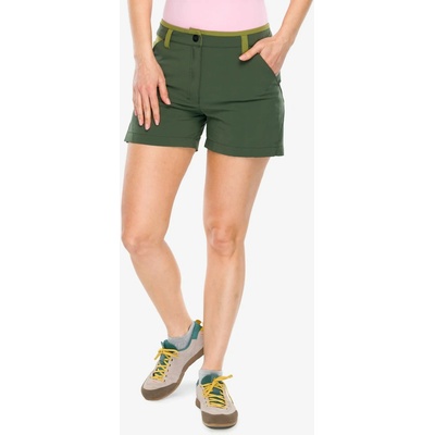Turbat Miami shorts rifle kraťasy dámske green/calla green