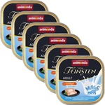 Animonda Vom Feinsten Adult Cat Milkies - пиле с кремообразно ядро 6 x 100 г