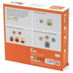 Vigan VIGA Wooden Kladanka Quick Fit Game 27 pcs