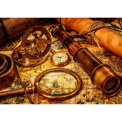 Grafika - Puzzle Vintage Travel II - 1 000 piese