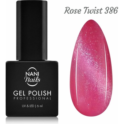 NANI Cat Eye gél lak Rose Twist 6 ml
