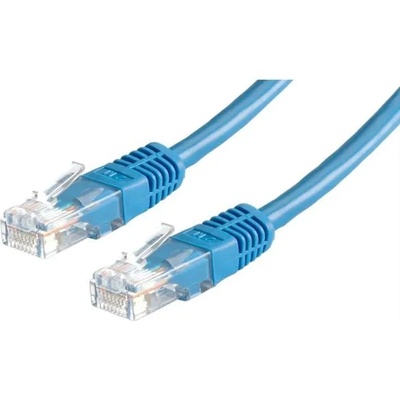 Roline Patch cable UTP Cat. 6 0.5m, Blue 21.99. 1524 (21.99.1524)