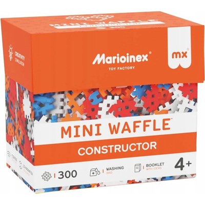 Marioinex MINI WAFLE 300 ks Konštruktér