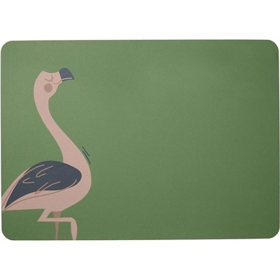 ASA Selection prestieranie Fiona Flamingo zelená 33x46cm