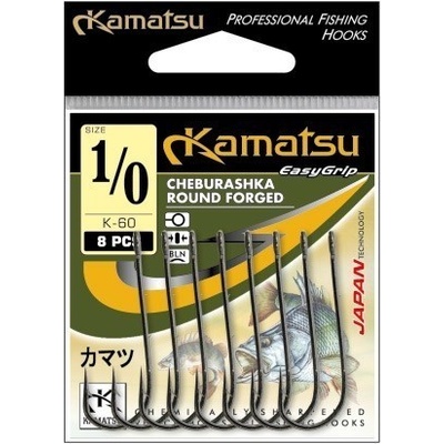 Kamatsu Cheburashka Round Forged K-60 veľ.3 6 ks