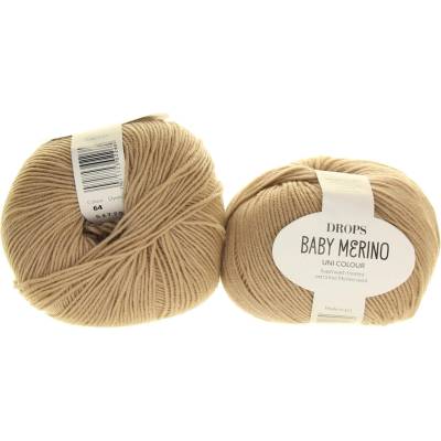 Drops Baby Merino 64 světlý dub
