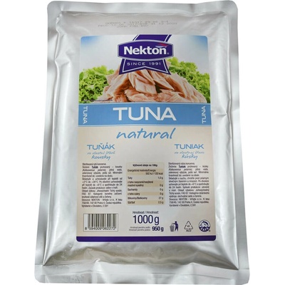 Nekton Tuniak vo vlastnej šťave kúsky 1000 g
