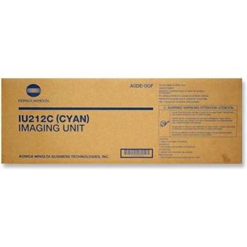 Konica Minolta IU212C A0DE0GF циан (cyan) оригинален цилиндричен блок (A0DE0GF)