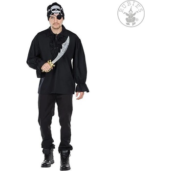 Rubies Пиратска риза, черна размер 48 Rubies 14860