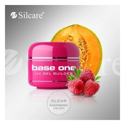Silcare UV gél Base One Clear Raspberry Melon 5 g