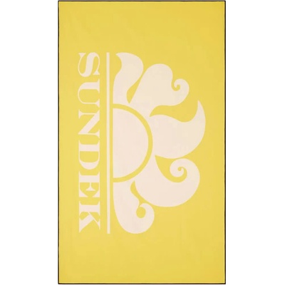 SUNDEK Хавлиена кърпа Sundek Microfibra logo towel - Yellow (Buttercup)