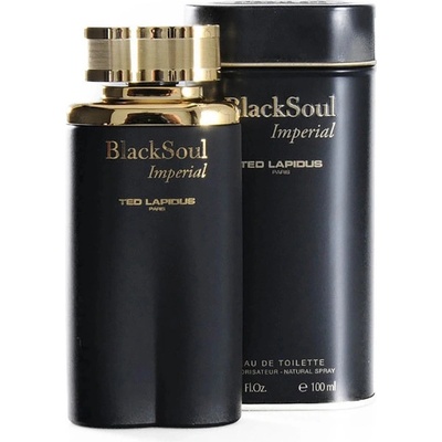 Ted Lapidus black SOUL IMPERIAL toaletná voda pánska 100 ml