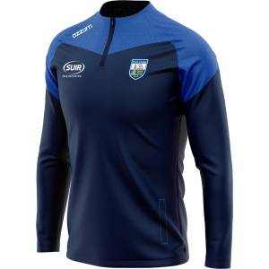 Azzurri Юношеско горнище с цип Azzurri Waterford Cali Zip Top Junior - Navy/Royal Blue