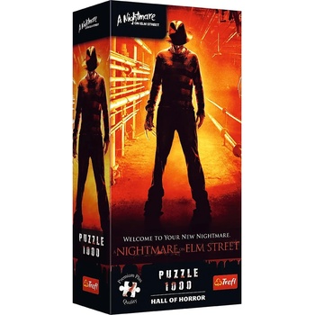 Trefl Пъзел Trefl от 1000 части - Зала на ужасите: Кошмари на Елм Стрийт (12110)