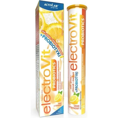 ActivLab Electrovit Probiotics citrón 20 tabliet