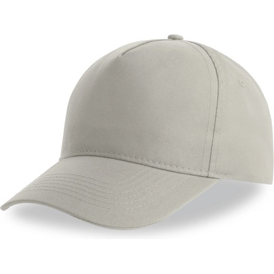 Atlantis Headwear Recy Five 5 panelová baseballová COT33011607699-grey Šedá