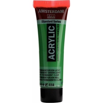 Amsterdam akrylová farba 20 ml 618 permanentná svetlozelená