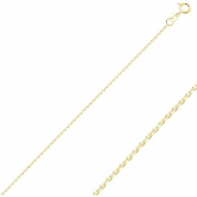 Olivie Strieborná retiazka gold 4381